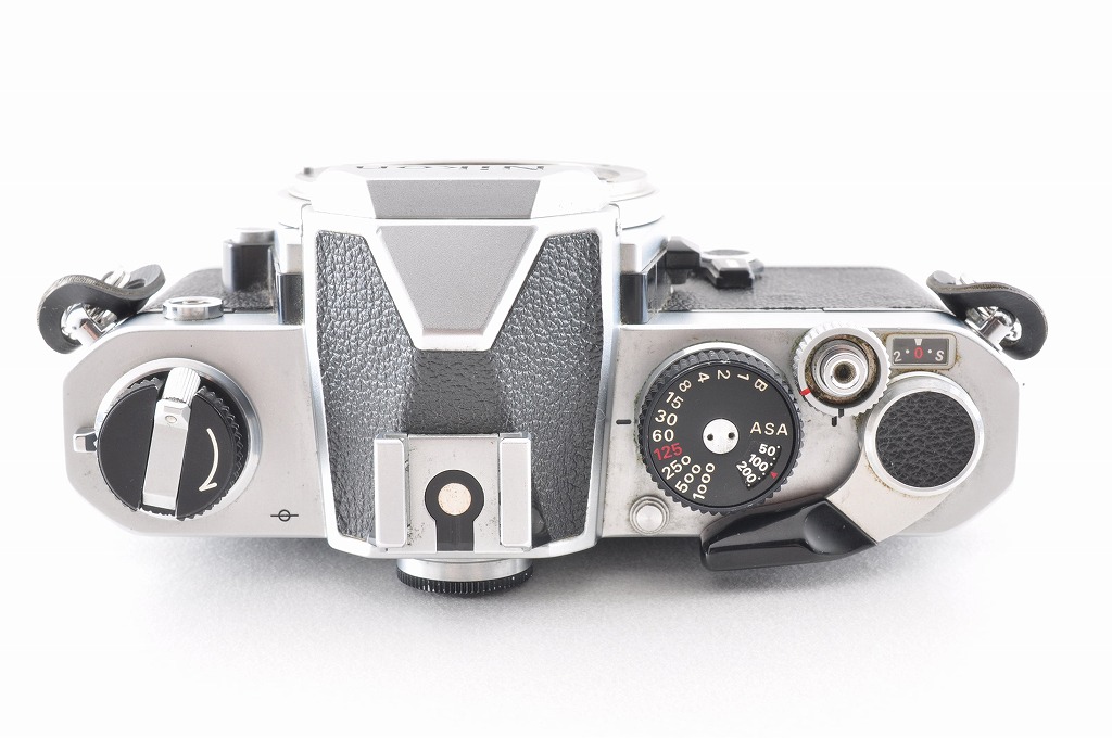 【美品】Nikon FM SLR film camera Nikon FM Silver 35mm manual focus SLR film camera body Only